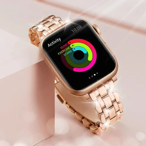 Miniatura 5 de Correas de reloj compatibles con Apple Watch Band de 1.496 in, 1.575 in, 1.614 in, 1.654 in, 1.732 in, 1.772 in, Iwatch SE Series 8/7/6/5/4/3/2/1