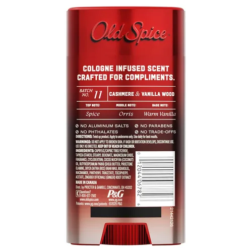 Miniatura 16 de Old Spice The Spice Alchemist Collection - Desodorante sin aluminio para hombres, aroma con infusión de colonia 24/7, fórmula sin intercambio, libre
