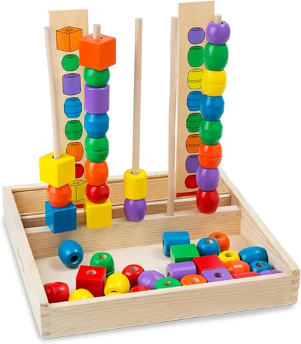 Miniatura 4 de Conjunto de secuencia de cuentas Melissa & Doug