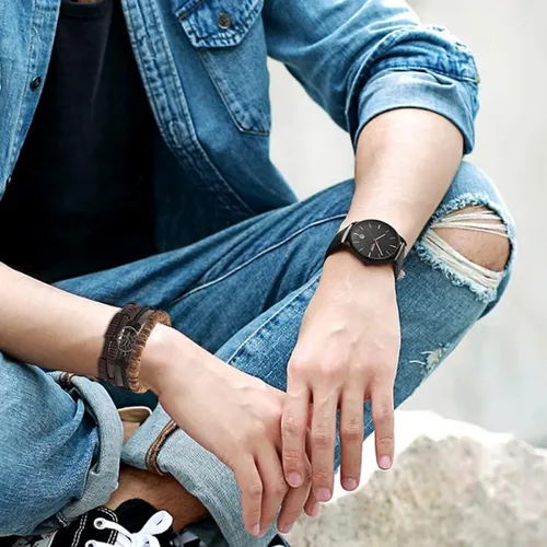 Miniatura 4 de MOZAKA 27 pulseras de cuero trenzado para hombres y mujeres, pulseras étnicas tribales, pulseras de cuero, pulseras tejidas para la amistad