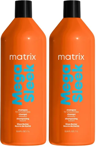 Miniatura 9 de Matrix Mega Sleek Shampoo - Smoothing and Detangling, For Dry, Damaged & Frizzy Hair