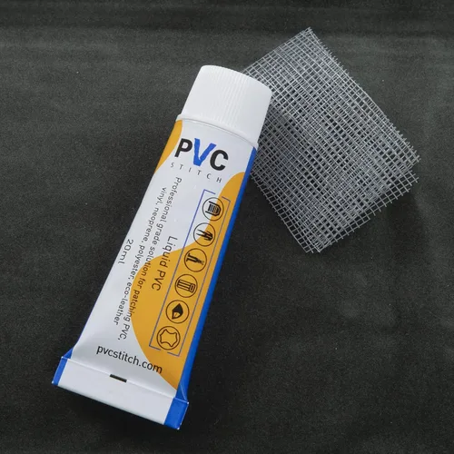 Miniatura 8 de PVC Stitch Parche líquido + cordón Parche impermeable líquido superior para: inflables de PVC y vinilo, barcos, balsas, kayaks, lanchas de remo