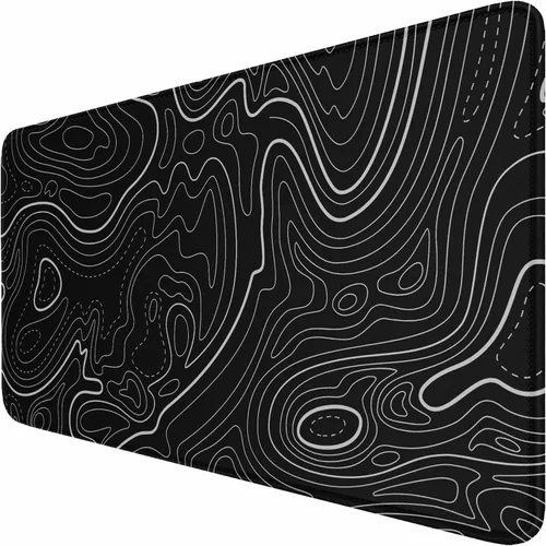 Miniatura 22 de Alfombrilla de mouse grande para juegos, 31.5 x 15.7 x 0.12 pulgadas, alfombrilla de mouse extendida, antideslizante, resistente a derrames