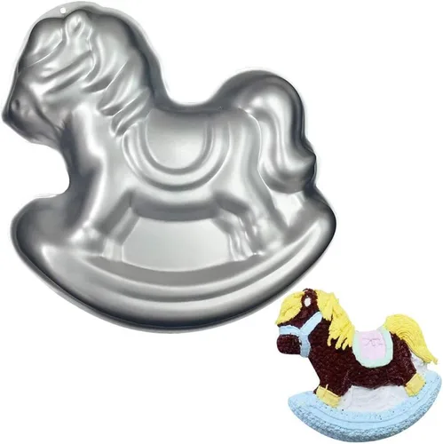 Miniatura 18 de Ulalaza Molde de pastel de aluminio 3D forma de bolsa para hornear molde de pastel de cumpleaños DIY suministros de cocina Bolso