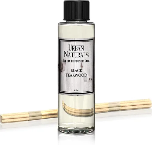 Miniatura 32 de Urban Naturals Recambio de aceite difusor de varillas ámbar y lavanda, lavanda relajante, ámbar cálido, aroma calmante para habitación, 4 onzas +