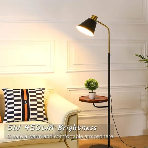 Miniatura 3 de Bombilla LED equivalente a 5 W, equivalente a 40 W, 120 V, bombillas para ventilador de techo, luz blanca cálida 2700 K A15, bombilla LED de ahorro
