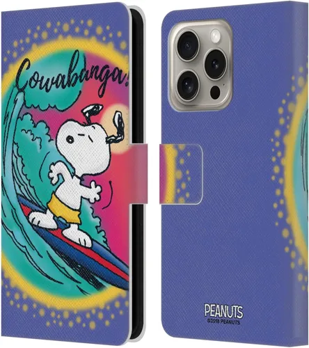 Miniatura 50 de Head Case Designs Funda de piel con licencia oficial de Peanuts Beach Surf Snoopy Boardwalk Airbrush compatible con Apple iPhone 11