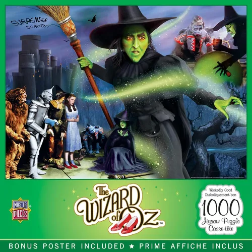Miniatura 7 de MasterPieces Wizard of Oz - Rompecabezas de 1000 piezas para adultos, Beyond The Rainbow - 19.25 x 26.75 pulgadas, diseño vibrante, habilidades