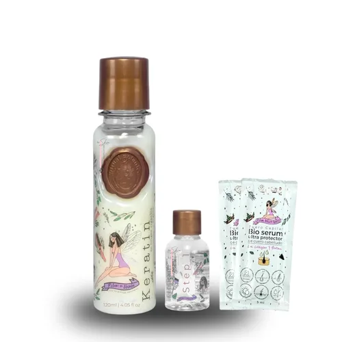 Ritual Botánico Keratina Orgánica | Tratamiento para alisar, reparar y relajar el cabello | Todos los ingredientes naturales, orgánicos y veganos |