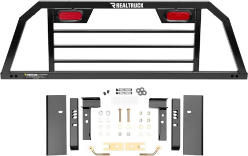 Miniatura 14 de RealTruck Backrack Bastidor Original + Kit de Herramientas para uso con Cama Estándar, Combo Negro, Sin Taladro 15004 & 30123 Compatible