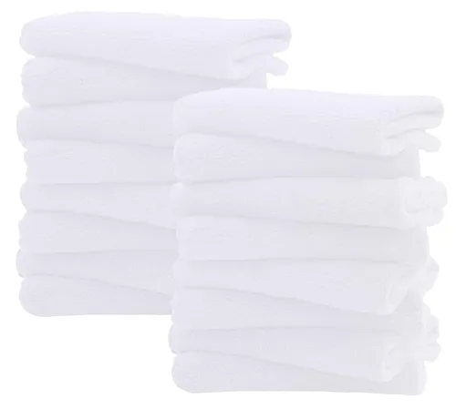 Miniatura 5 de Paquete de 8 pañitos grandes para bebés, de 20 por 10 pulgadas, son ultra absorbentes, se pueden lavar a mano, ideales para recién nacidos, toalla