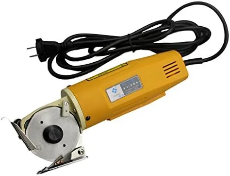 CGOLDENWALL Diámetro redondo eléctrico 229.7 ft m de la cuchilla de la cortadora del cuchillo de la tela del cortador