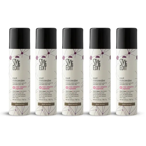 Miniatura 34 de Corrector de raíz marrón medio, spray de retoque para cabello castaño medio, cubre temporalmente el cabello gris, paquete de 1