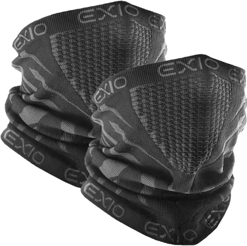 EXIO - Polainapasamontañas abrigador para el cuello, en invierno (1 paquete o 2 paquetes) Cobertura facial a prueba de viento para esquí, snowboard