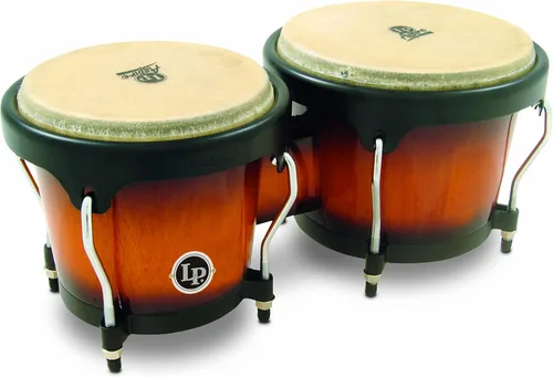 Miniatura 12 de Latin Percussion LPA601-SW LP Aspire Jamjuree Bongos de madera Nuez Siam