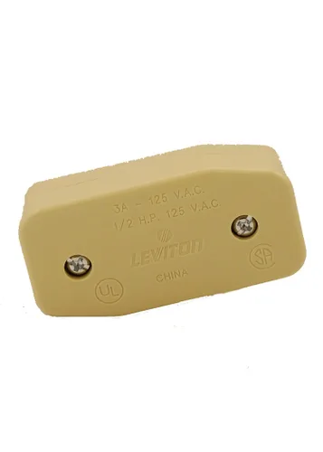 Miniatura 3 de Leviton Interruptor de electrodoméstico 5410-W, basculante de interruptor de alimentación a través; polo único, tiro único; 3A-125V CA. Blanco