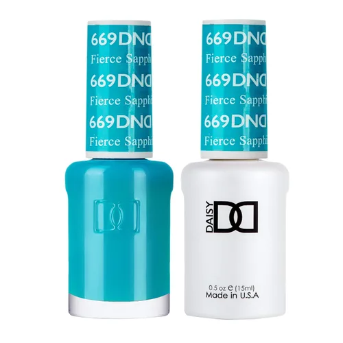 Miniatura 16 de Juego de esmalte de uñas de gel DND, Colección Azul, esmalte de gel UV/LED y laca de uñas de secado al aire, dúo de esmalte sin astillas a juego