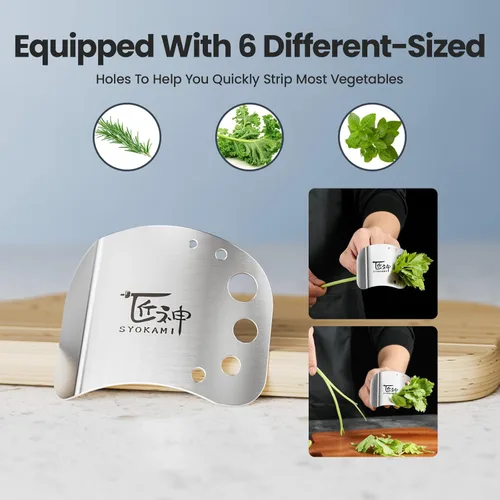 Miniatura 6 de SYOKAMI Protecciones de Dedos para Cortar Alimentos, Protege los Dedos y Uñas de las Mujeres, Regalo Ideal para Ella, Mamá o Esposa, 2 Protectores