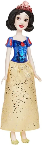 Disney Princess Royal Shimmer - Muñeca blanca como la nieve, muñeca de moda con falda y accesorios, juguete para niños a partir de 3 años