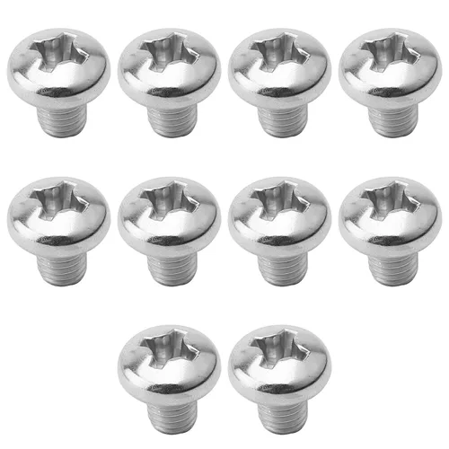 Miniatura 77 de MroMax 5 tornillos de máquina Phillips de cabeza plana M8 x 0.984 in, acero inoxidable 304 18-8, rosca completa, tornillos de cabeza cruzada gris