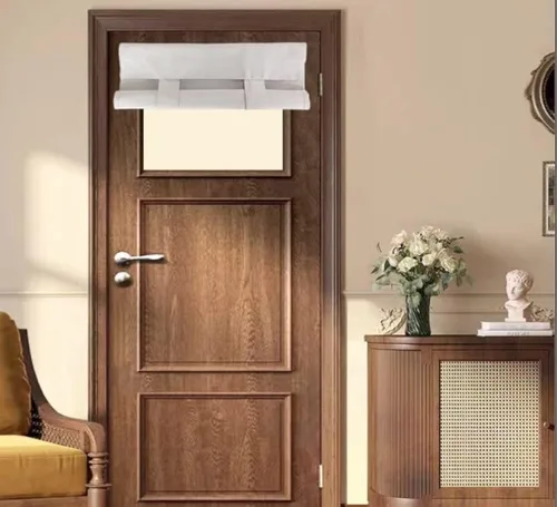 Miniatura 29 de PI Cortina Opaca Frontal, Cortina de Puerta Pequeña con Privacidad y Aislamiento Térmico para Puerta Francesa/Puerta Corrediza/Puerta de Patio, 1
