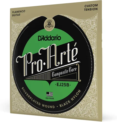D'Addario EJ25B SET PRO-ARTE BLK COMP FLAMENCO