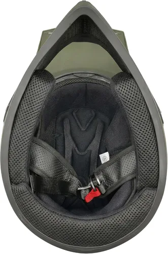 Miniatura 6 de MMG Casco todoterreno para motocicleta para adultos, DOT – MX ATV Dirt Bike Motocross UTV – con gafas Verde(Military Green)