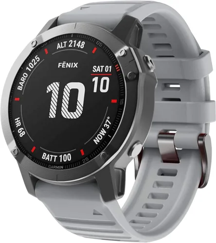 Miniatura 3 de ANCOOL Compatible con correa para Fenix 6X/7X Banda de 26mm Quickfit de silicona suave Banda de reloj de repuesto para Fenix 5X/Fenix 8 51mm/Fenix