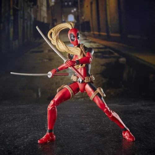 Miniatura 3 de Marvel Legends Series Lady Deadpool Figura de acción de 6 pulgadas para edades de 48 meses a 1188 meses
