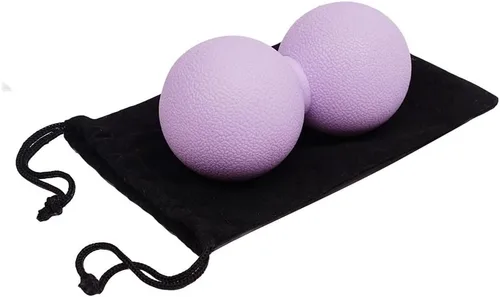 Miniatura 4 de Bolas de masaje dobles de lacrosse, bolas de masaje de maní y bola de fascia para aliviar la fatiga muscular y relajar los músculos para pies
