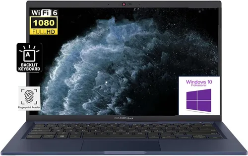 ASUS ExpertBook B1 Laptop FHD de 14 pulgadas, procesador Intel Core i5-1135G7, 8 GB RAM 256 GB PCIe SSD, Wi-Fi 6, Bluetooth 5, teclado