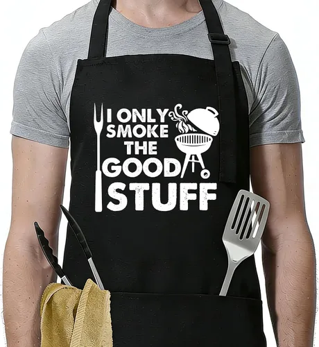 Miniatura 18 de Funny Apron for Men Women, Birthday, Father’s Day Grilling Gifts for Papa, Husband.