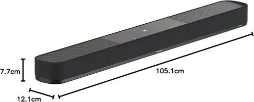 Miniatura 11 de Sennheiser AMBEO Soundbar Plus para TV y música con sonido envolvente 3D inmersivo, configuración de altavoces virtuales 7.1.4, subwoofers dobles