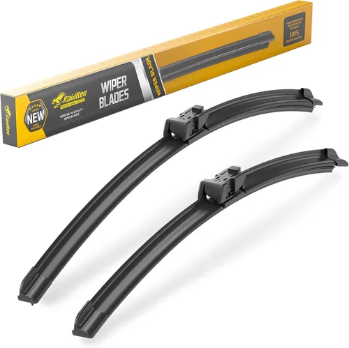 Miniatura 19 de Paquete de 2 limpiaparabrisas de repuesto para todas las estaciones, compatibles con CR-V 16-12, RAV4 22-13 y más, fáciles de instalar