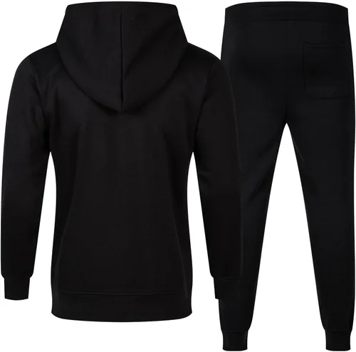 Miniatura 2 de ANGELA BEBE Conjunto deportivo para hombre, 2 piezas, sudadera con capucha y sudadera para hombre