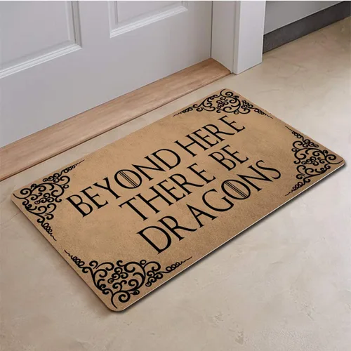 Miniatura 2 de Divertidas alfombrillas de bienvenida antideslizantes para puerta de entrada, tapetes de goma y tapetes de 18 pulgadas de ancho x 30 pulgadas