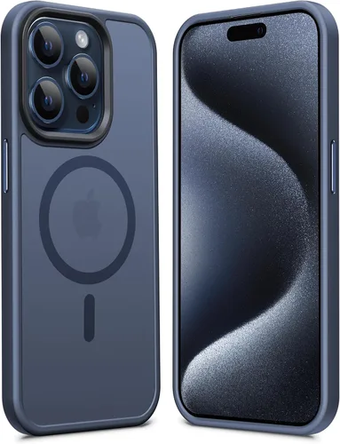 Miniatura 28 de Anqrp Funda magnética a prueba de golpes para iPhone 11, [compatible con MagSafe] [probada contra caídas de grado militar] Funda delgada de silicona