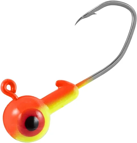 Miniatura 9 de Dr.Fish Paquete de 20 cabezas de plantilla de pesca, plantillas de cangrejo, bolas redondas, anzuelos de pesca de agua dulce, señuelos de pesca