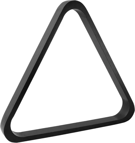 Miniatura 16 de GSE Games & Sports Expert Triángulo de Billar de Madera Maciza para 8 Bolas / Rombo para 9 Bolas, Porta Bolas de Billar para Bolas de Billar de Caoba