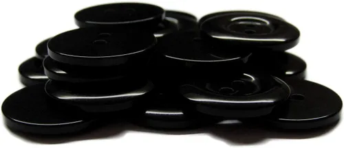 Miniatura 3 de ButtonMode Botones uniformes para ropa de trabajo, escuela, chef, cocina, ropa quirúrgica, delantales con 2 agujeros de 0.748 in (3/4 pulgadas)