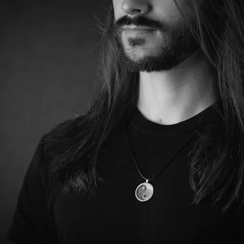 Miniatura 6 de Collar Yin Yang para hombre, joyería colgante de alta calidad de aspecto antiguo, regalos de Yin Yang, joyería vikinga para hombres