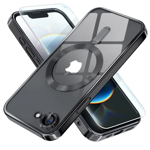 Miniatura 57 de Misea Funda magnética para iPhone 14 compatible con MagSafe [nunca amarillenta] [protección contra caídas de grado militar] protector completo
