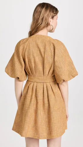 Miniatura 3 de Shoshanna Camero - Minivestido de tweed para mujer