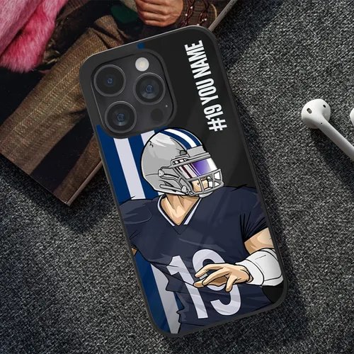 Miniatura 8 de Fundas personalizadas para teléfono con número y nombre para Samsung Galaxy S10/S20/S21/S22 S23/Ultra/Plus/FE, Note 8/9/10/20/Plus/Ultra, Galaxy