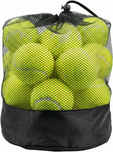 Tebery Paquete de 20 pelotas de tenis de entrenamiento avanzado, pelota de práctica para principiantes, pelotas de juego para perros y mascotas,