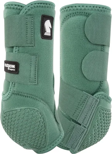 Miniatura 12 de Botas de soporte Classic Equine Flexion by Legacy2, delanteras (Agua, Grande)