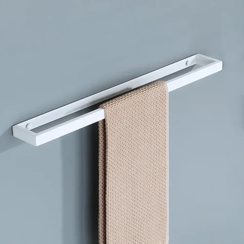 Miniatura 18 de Alise Toallero de mano de 8 pulgadas para montaje en pared de baño, color negro mate, toallero para baño, toallero de acero inoxidable SUS304