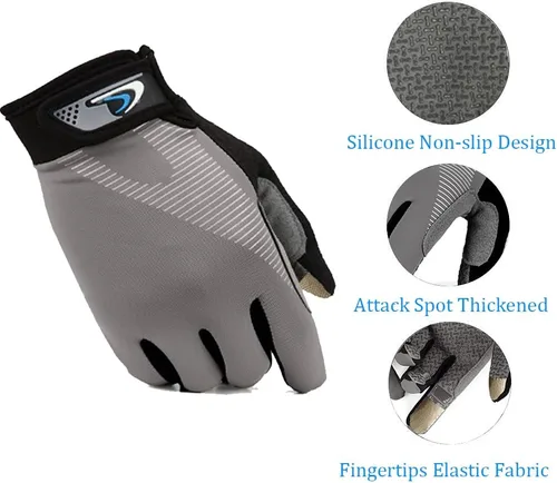 Miniatura 2 de Ultimate Flying Disc Guantes Ultimate Grip y Disc Guantes Transpirables Antideslizante Deportivo Ciclismo Guantes de Golf, Mejorar Lanzamientos