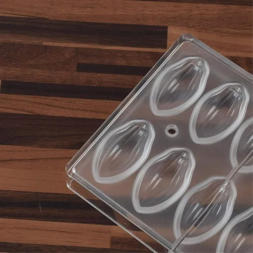 Miniatura 4 de Molde de policarbonato para chocolate, molde de caramelo de bricolaje, plástico duro transparente, utensilios de repostería, herramientas de 19399