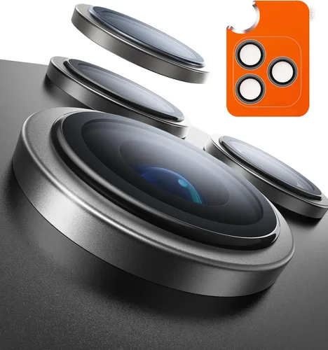 Miniatura 17 de TORRAS 3 años de durabilidad definitiva para iPhone 17 Pro Max/17 Pro protector de lente de cámara - Ajuste invisible 1:1 y ultra claridad, vidrio